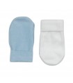 set 2 paia muffole filo