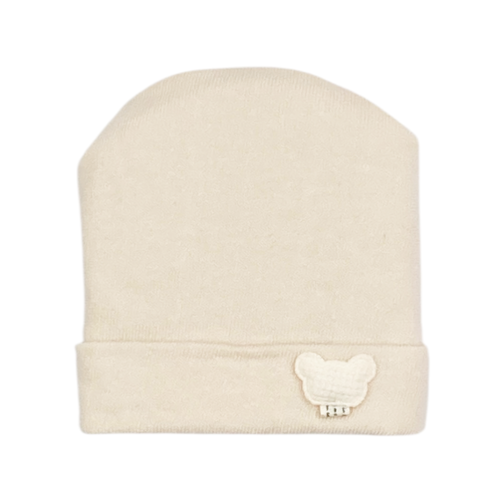cappellino neonato interlock