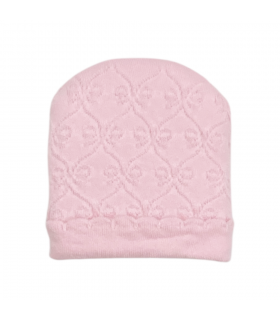cappellino neonata interock