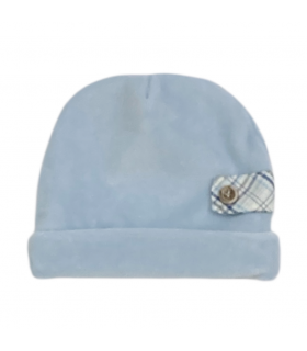 cappellino neonato ciniglia