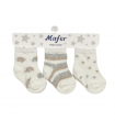 set 3 paia calzini caldo cotone