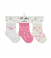 set 3 paia calzini caldo cotone