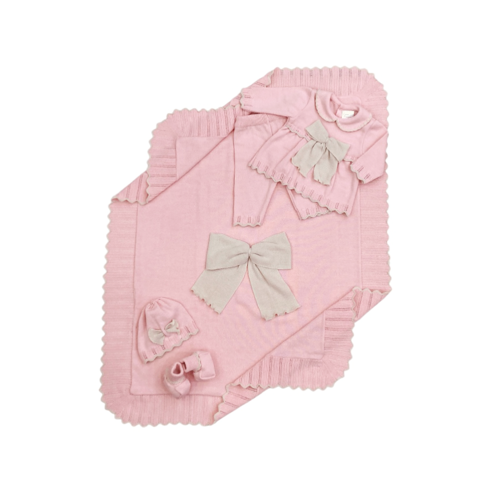 set prima uscita misto lana