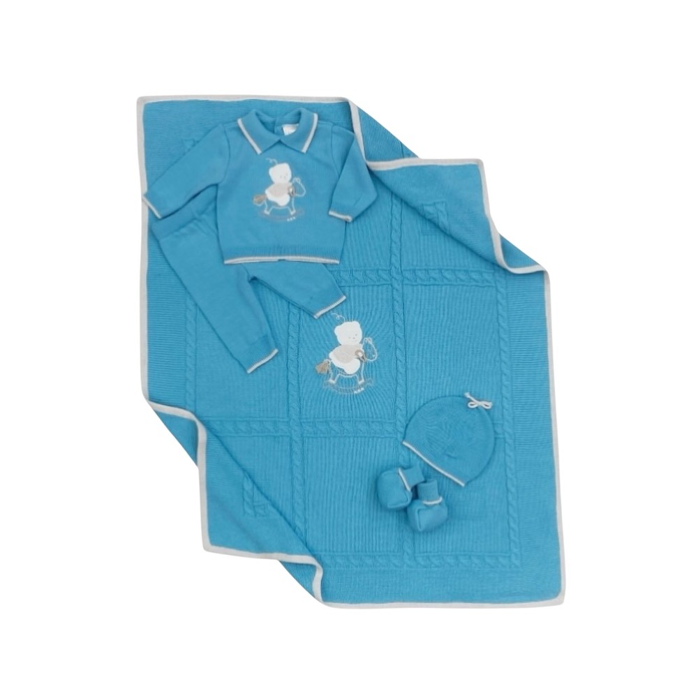 set prima uscita misto lana