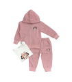 tuta baby felpata 12/36 mesi