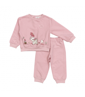 tuta baby felpina 3/6-12/18 mesi