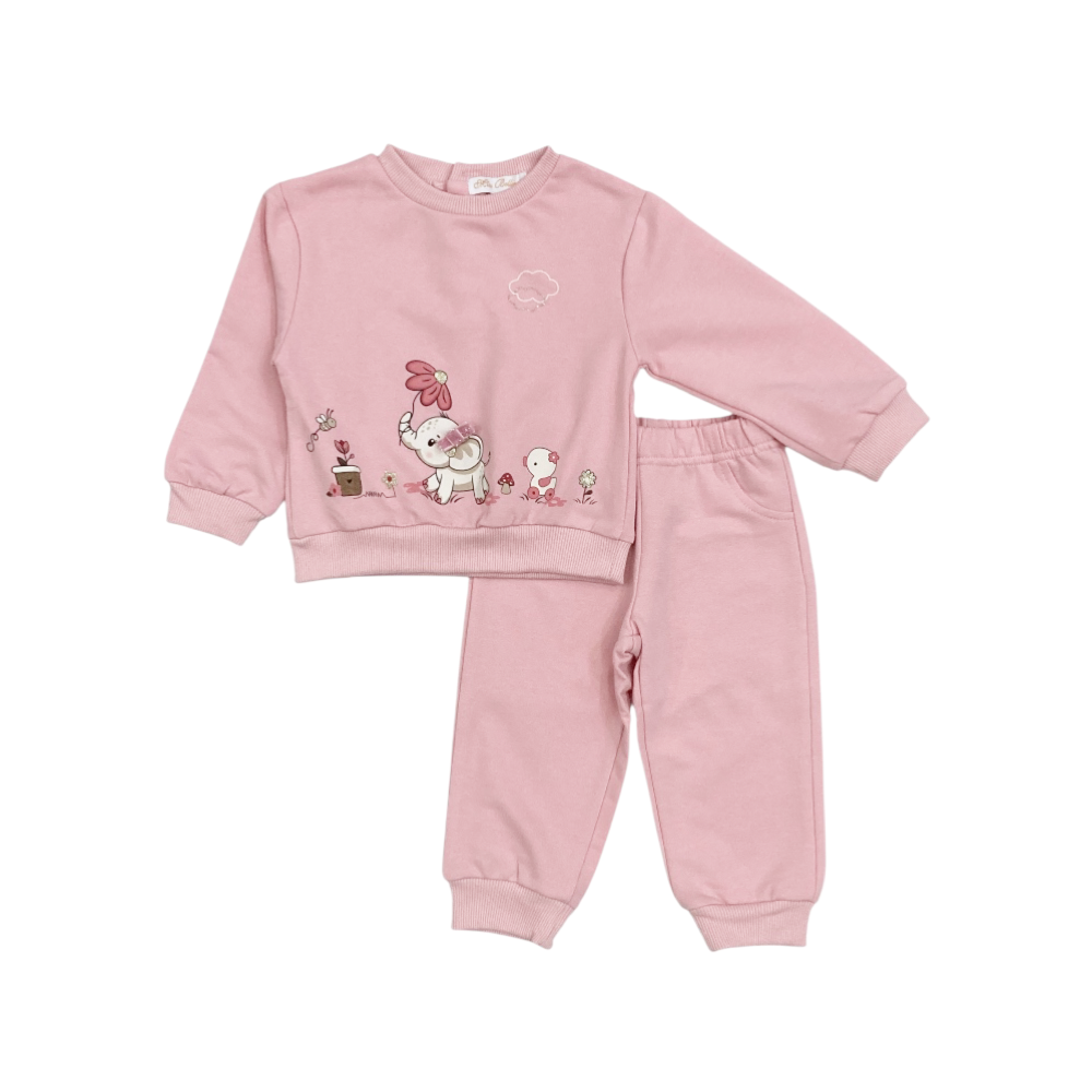 tuta baby felpina 3/6-12/18 mesi