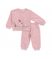 tuta baby felpina 3/6-12/18 mesi