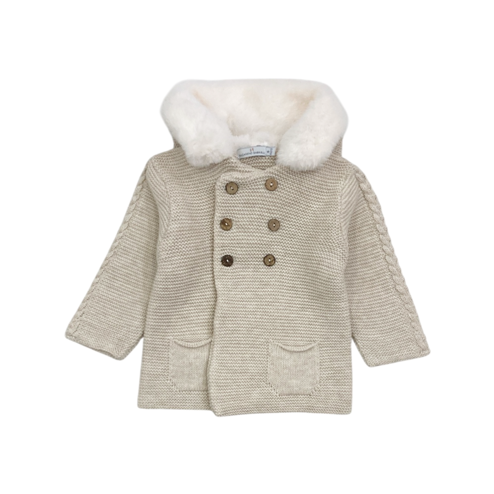 cappottino in maglia 3/9 mesi