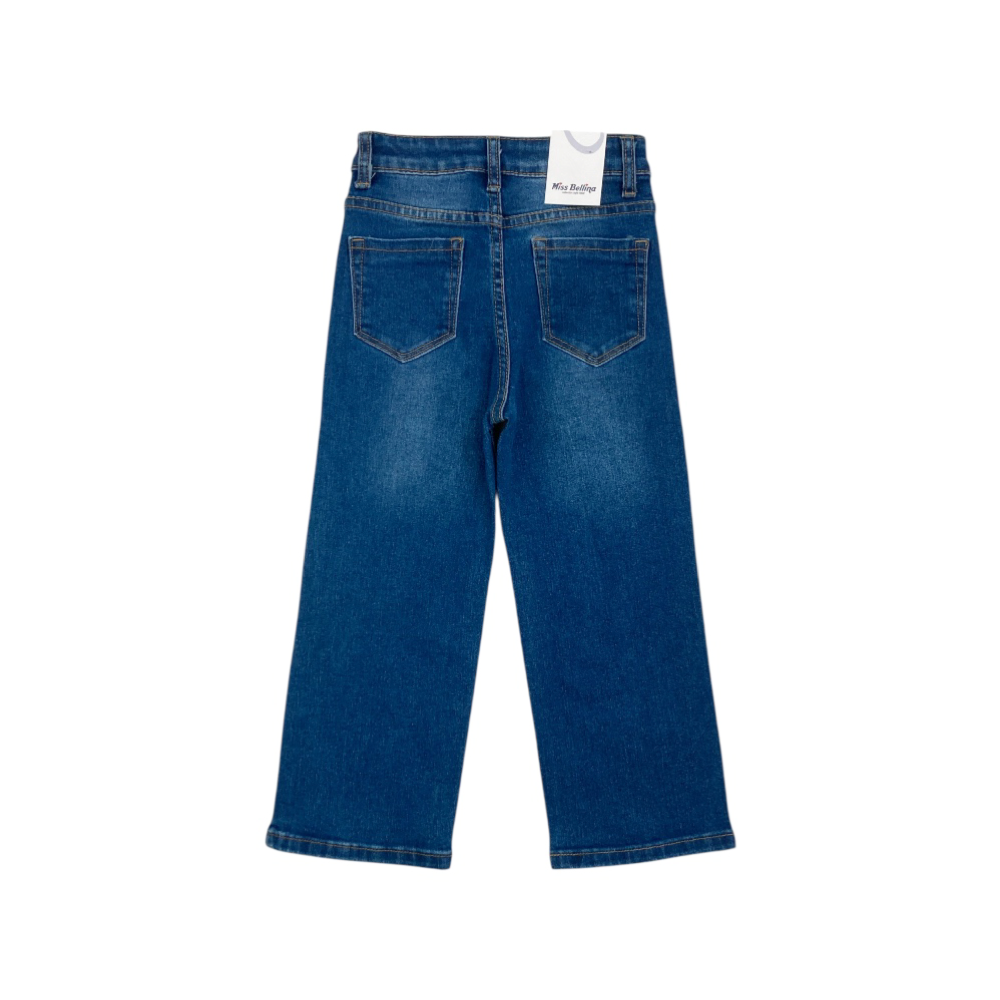 jeans girl 5 tasche 4/14 anni