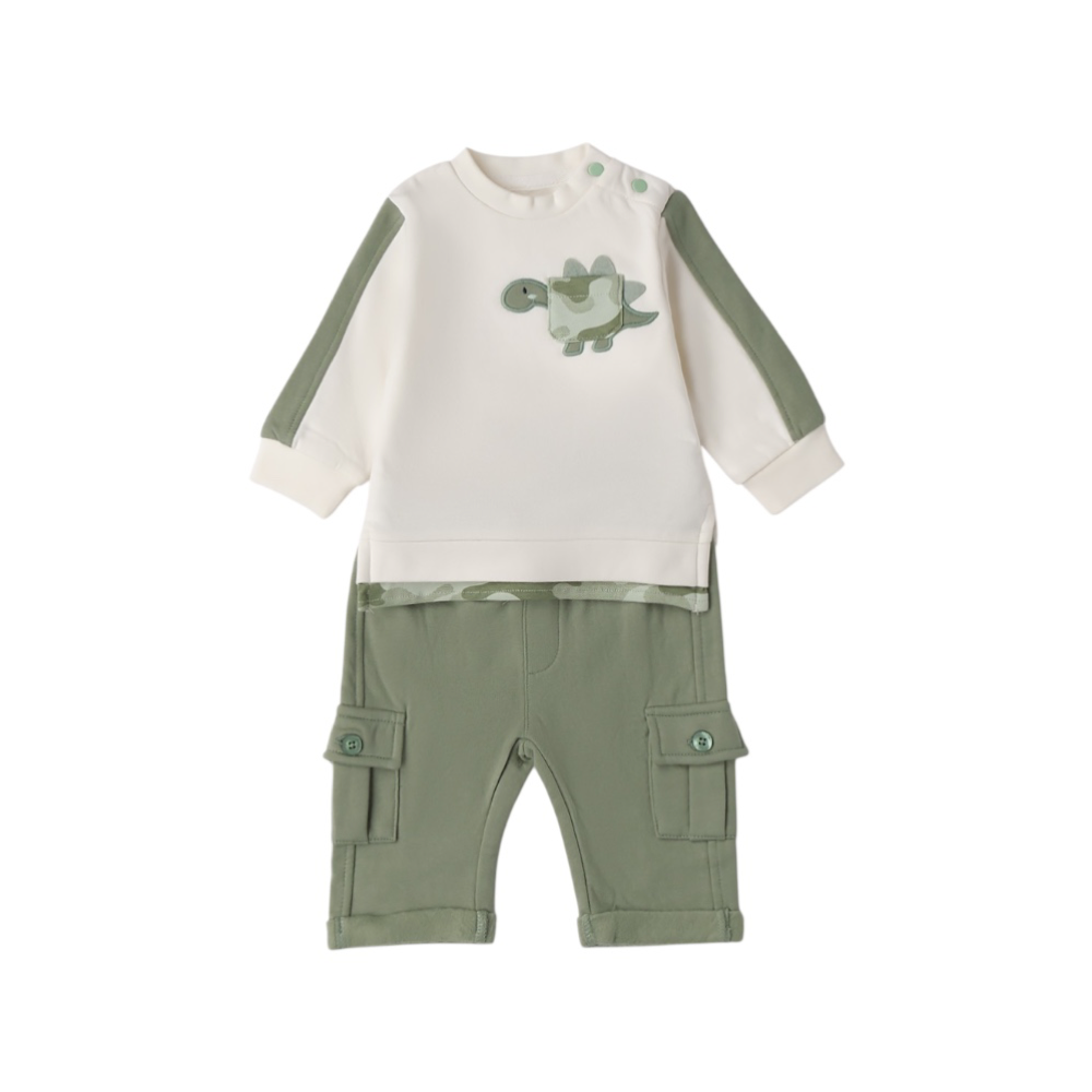 tuta baby felpina 3/9 mesi
