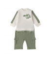 tuta baby felpina 3/9 mesi