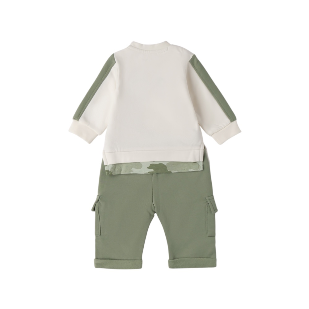 tuta baby felpina 3/9 mesi