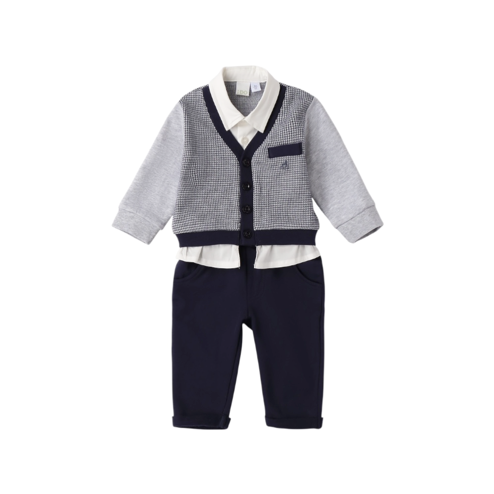 completo baby felpina 3/24 mesi
