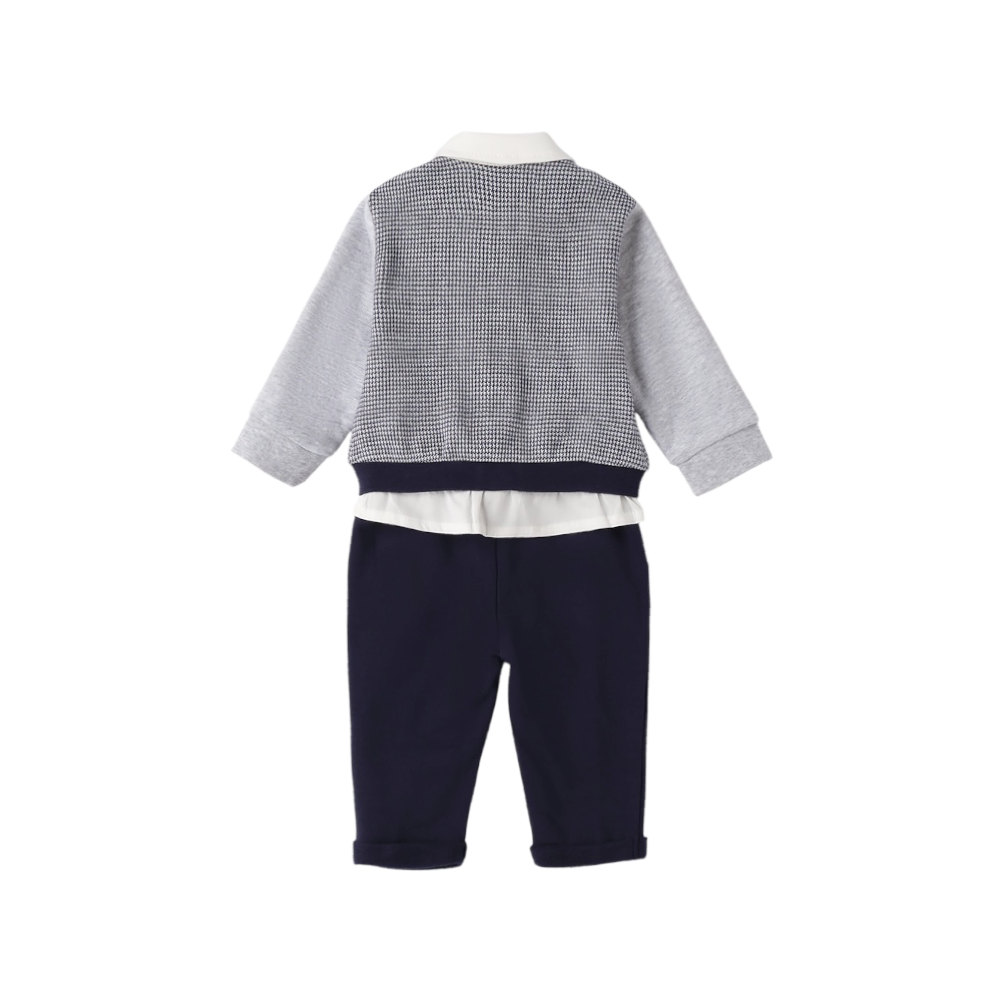 completo baby felpina 3/24 mesi