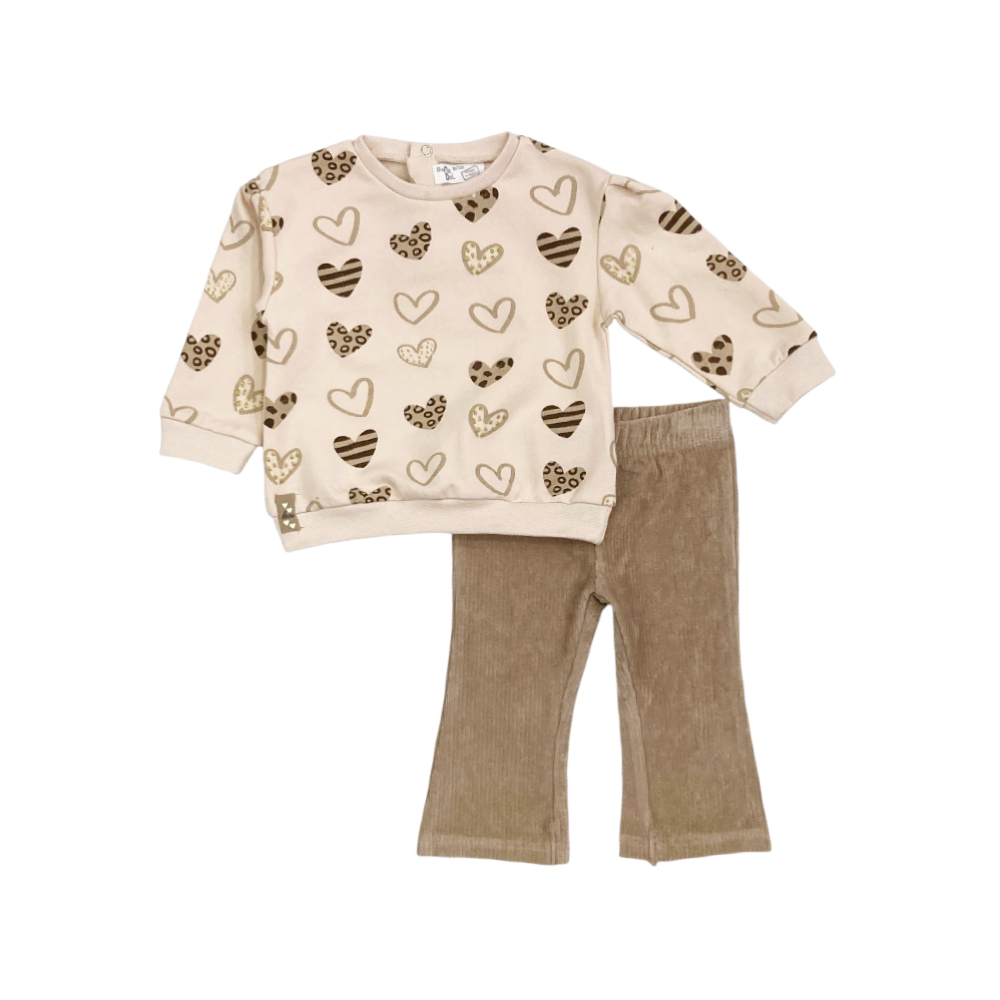 completo baby felpina 3/24 mesi