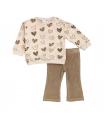 completo baby felpina 3/24 mesi