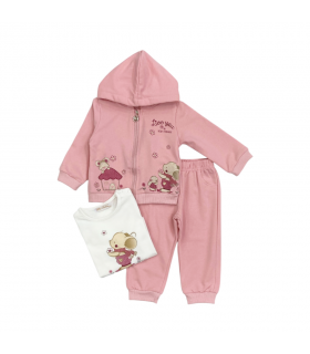 tuta baby felpina 3/6-12/18 mesi