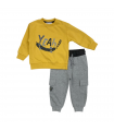 tuta baby felpina 3/24 mesi