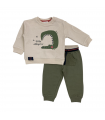 tuta baby felpina 3/24 mesi
