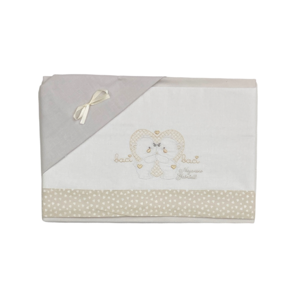set lenzuolini carrozzina cotone