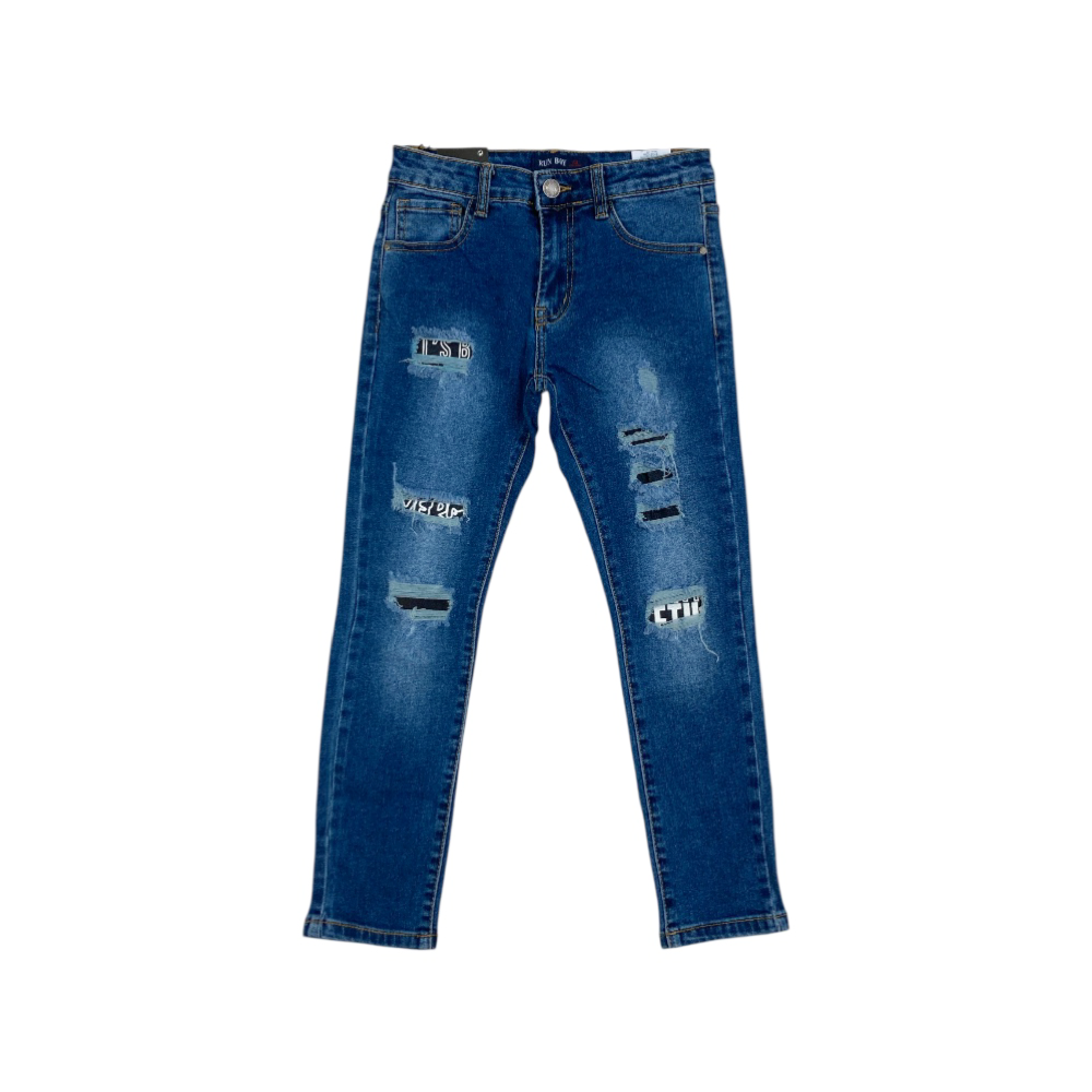 jeans boy 5 tasche 8/16 anni