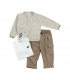 completo baby 3 pezzi 3/18 mesi