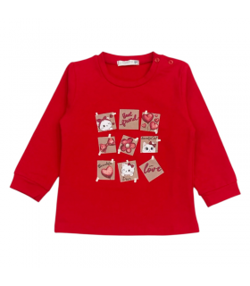 t-shirt baby caldo cotone 12/36 mesi