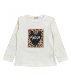 t-shirt girl caldo cotone 3/4-11/12 anni