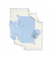 set nascita neonato misto lana