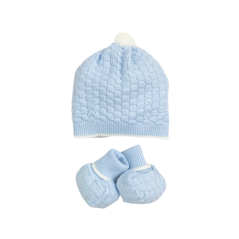 set nascita neonato misto lana