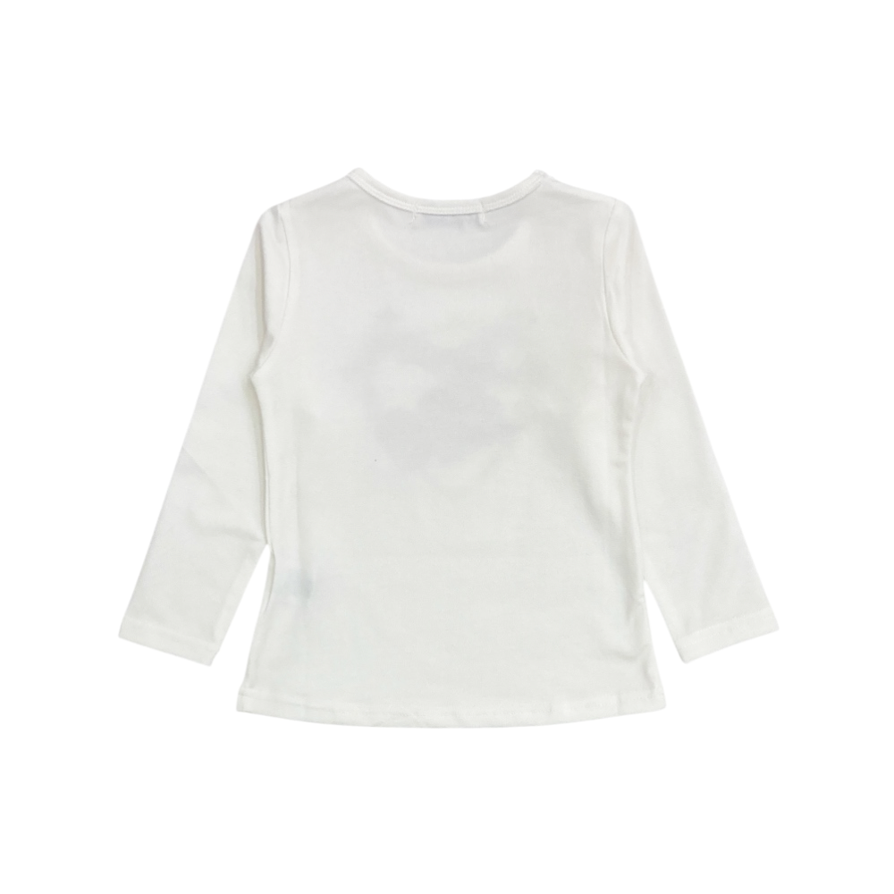 t-shirt bambina caldo cotone 4/12 anni