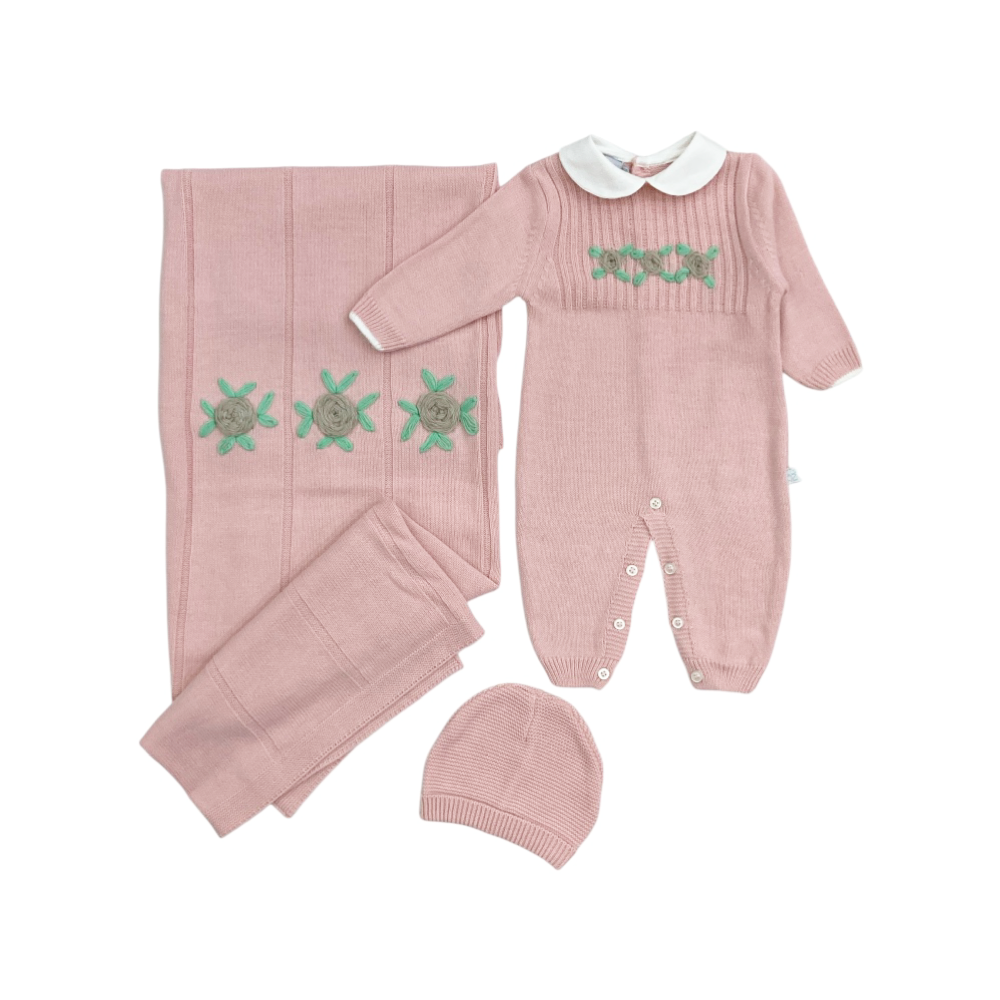 set nascita in maglia invernale