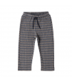 pantaloni bambino a quadri 9/30 mesi