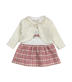 vestina bambina caldo cotone 3/18 mesi