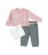 completo bambina 3 pezzi 3/18 mesi