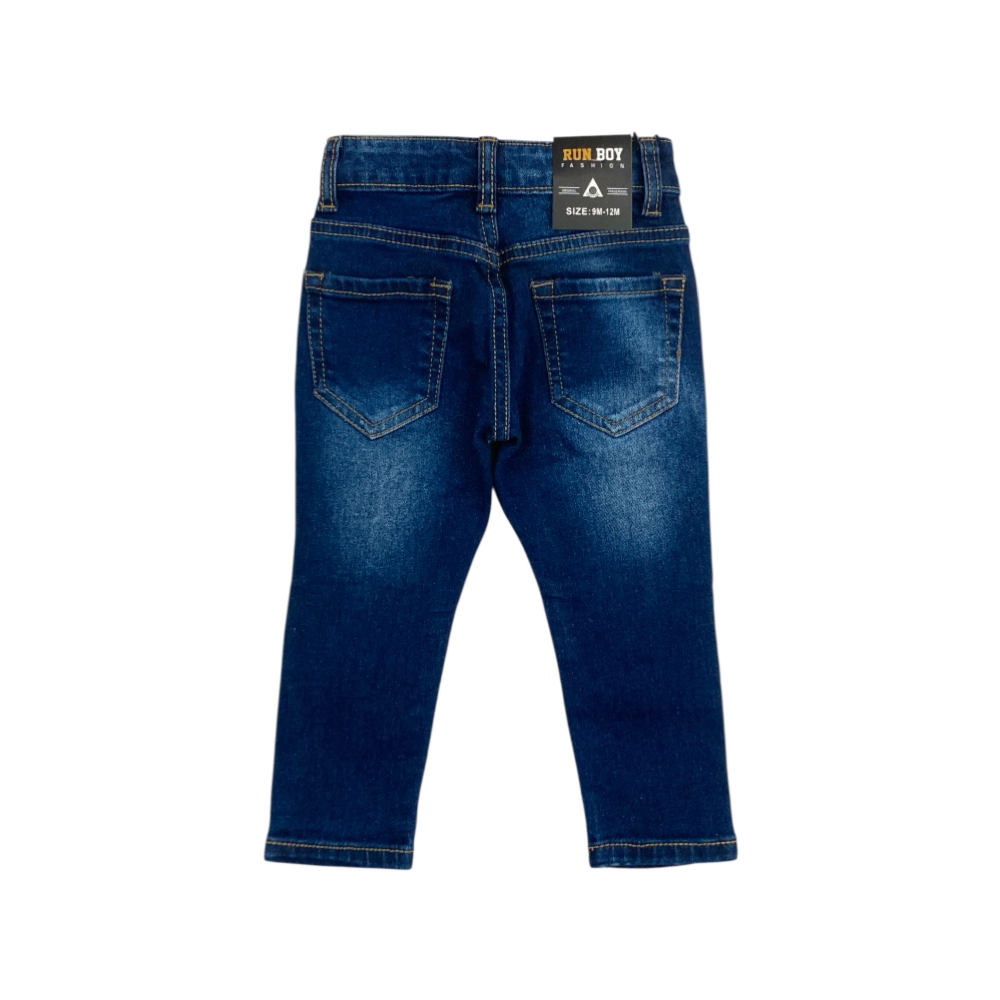 jeans bambino 5 tasche 9/12-30/36 mesi