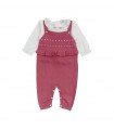 completo bambina salopette 1/9 mesi