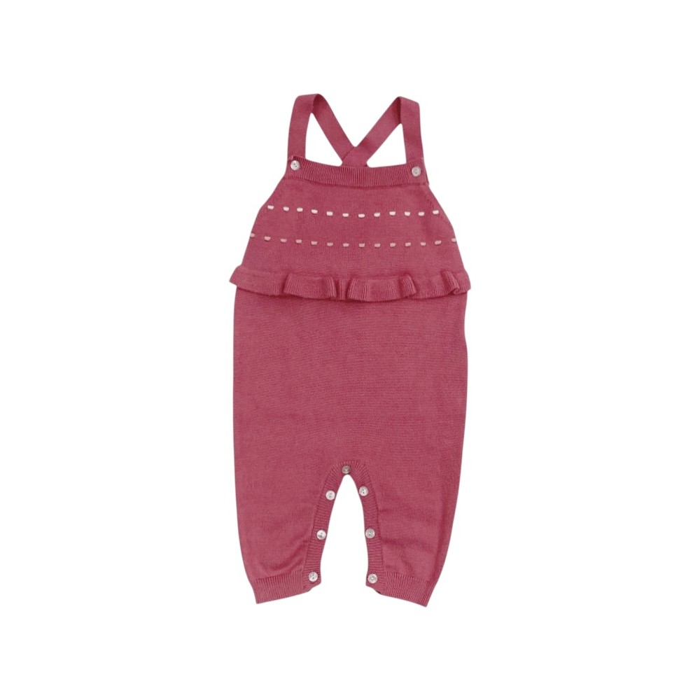 completo bambina salopette 1/9 mesi