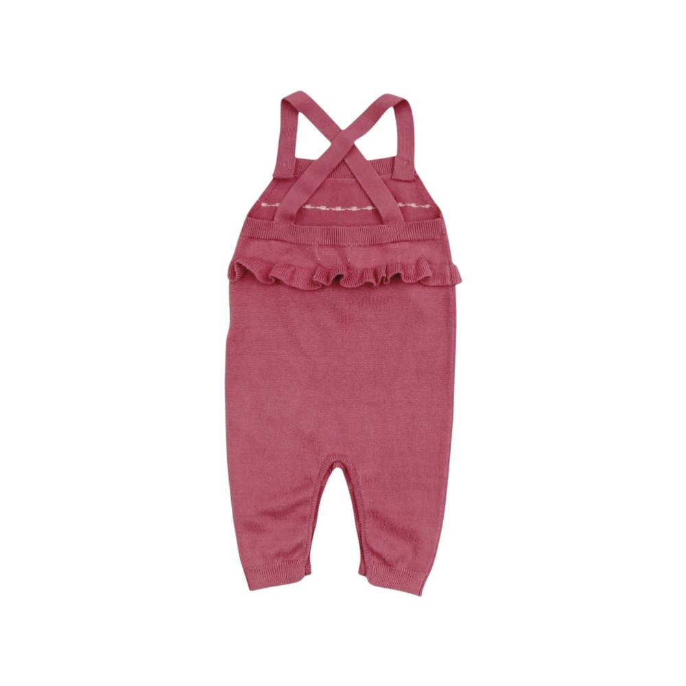 completo bambina salopette 1/9 mesi