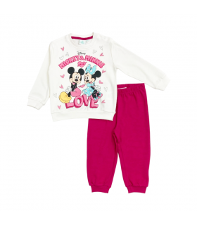 pigiama minnie caldo cotone 12/30 mesi