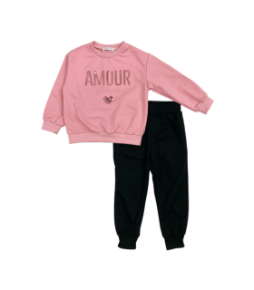 tuta bambina felpina 3/4-11/12 anni