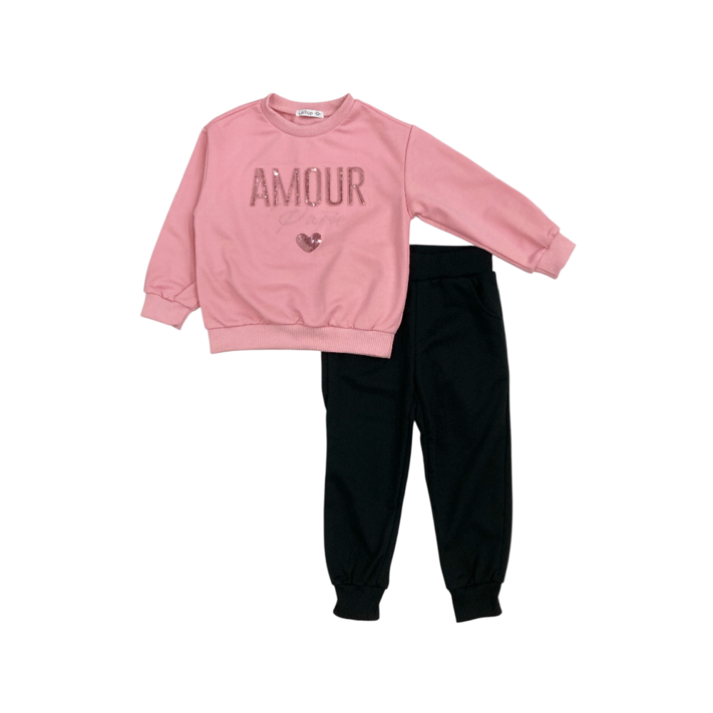 tuta bambina felpina 3/4-11/12 anni