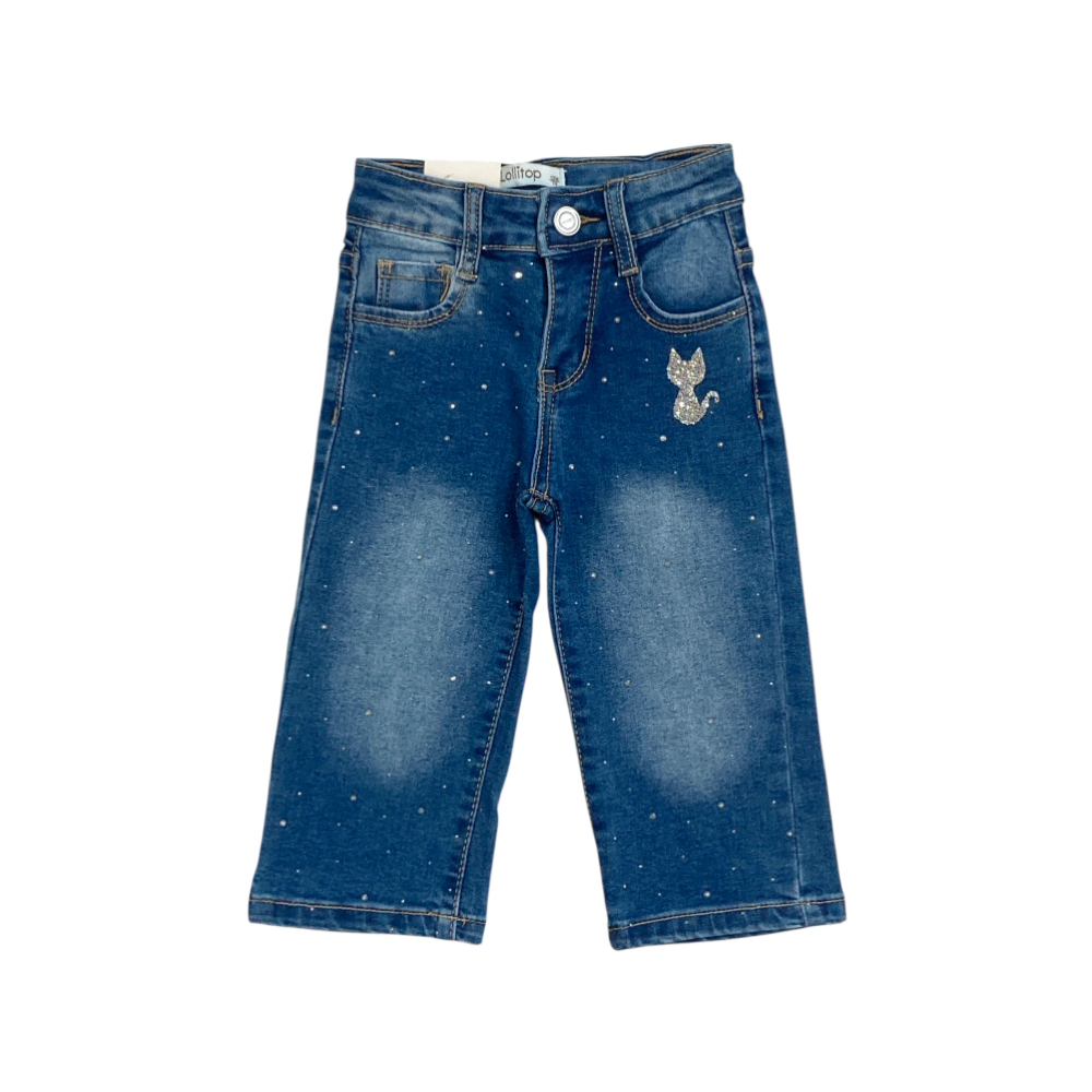 jeans bambina 5 tasche 12/36 mesi