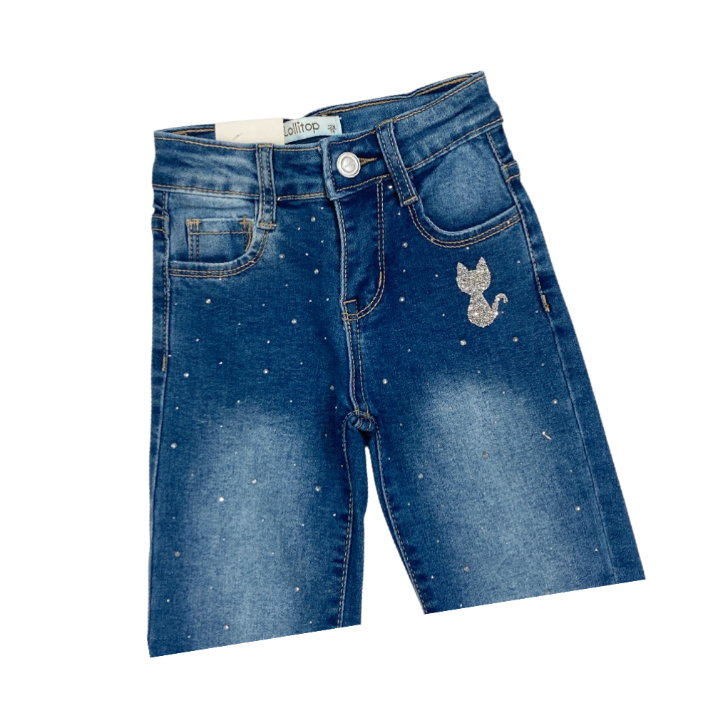 jeans bambina 5 tasche 12/36 mesi