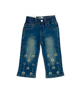 jeans bambina 5 tasche 12/36 mesi