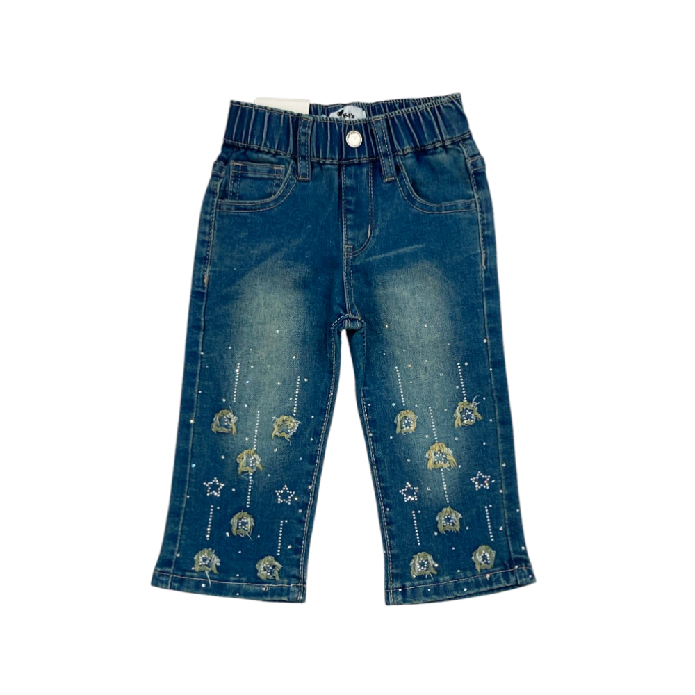 jeans bambina 5 tasche 12/36 mesi