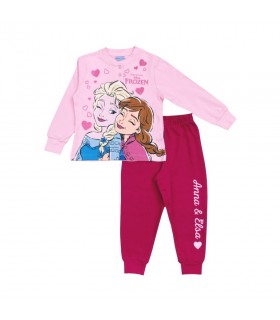 pigiama caldo cotone frzen 3/4-9/10 anni