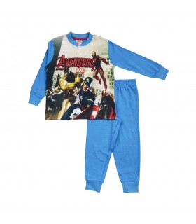pigiama caldo cotone avengers 3/4-9/10 anni