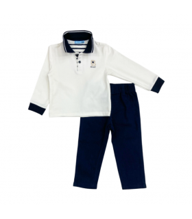 completo bambino caldo cotone 3/6-12/18 mesi